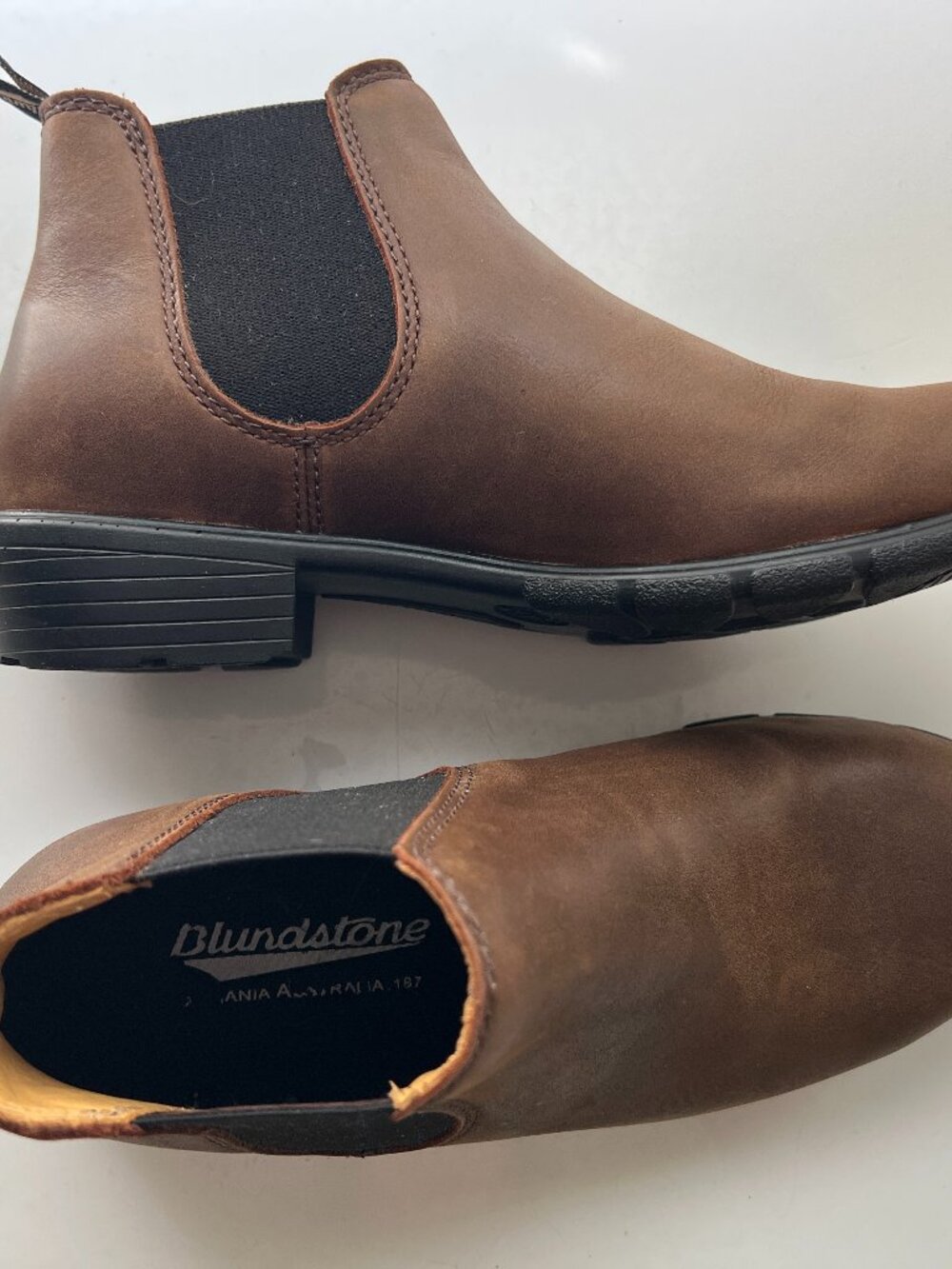 Blundstone BL1970 Ankle Boot - Antique Brown, Like New! Size 7.5